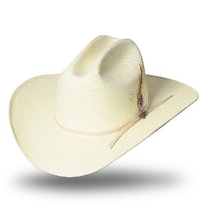 Dallas Hats RODEO 1 Herren Cowboyhut Strohhut Herrenhut Westernhut Weiss