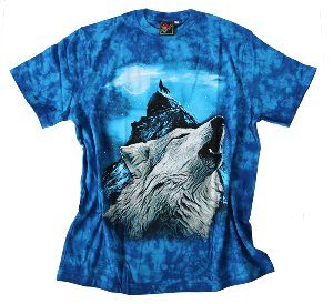 Bushfire Night Wolf T-Shirt