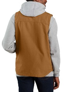Washed Duck Sherpa Lined Mock Neck 104277