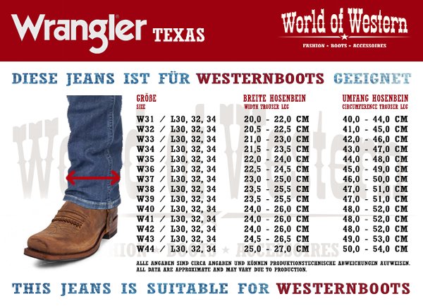 Jeans Texas/ Worn Broke
