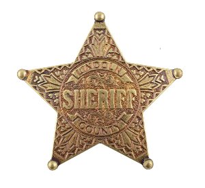 Sheriffstern"Lincoln county"