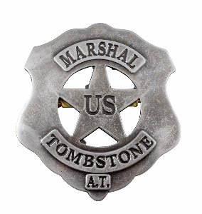 US-Marshall Badge Tombstone