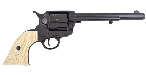 45er Colt Peacemarker, schwarz-weiß