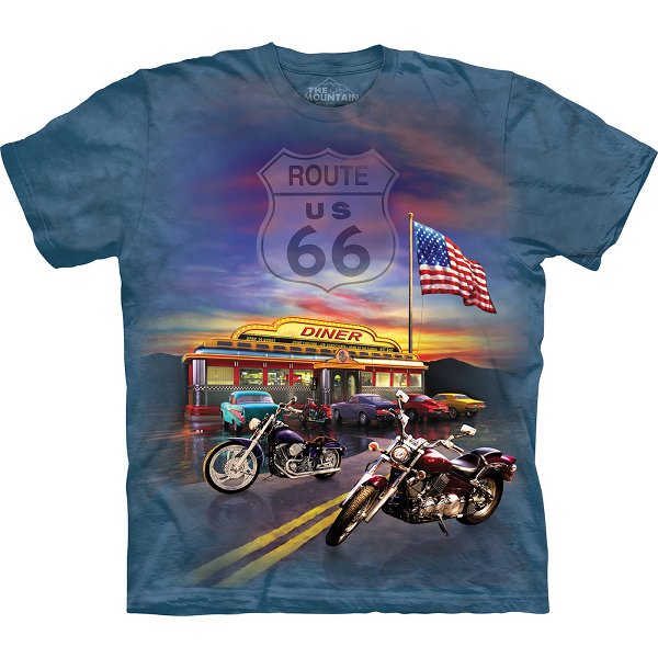 Route 66 Adult Americana T Shirt