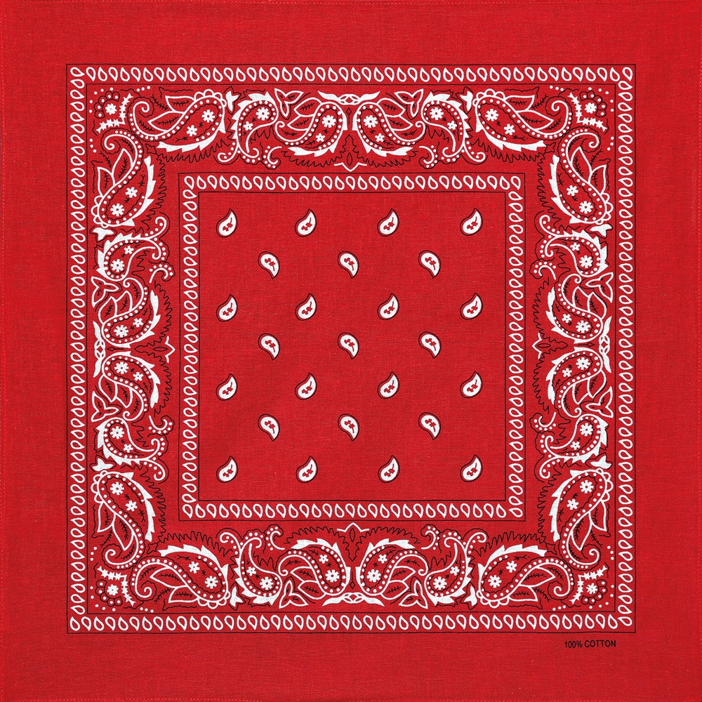 Stars & Stripes Scarve & Shawl BANDANA-02 - red - Buy your western clothing  at World of