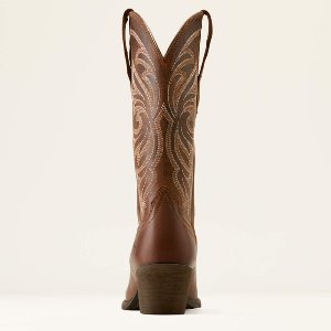 Heritage J Toe Stretchfit Western Boot brown